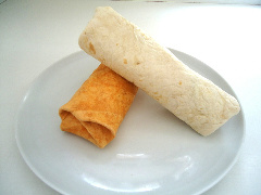 Tortilla s kuř.kousky a Mexická tortilla